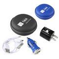 Traveler 3 in 1 4 Pieces USB Power Charger Set